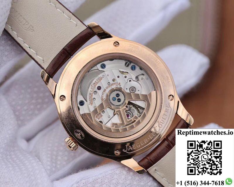 Jaeger Lecoultre Master Control Date Q1542520 Zf Factory 18K Rose Gold White Dial-Rep Time Watches