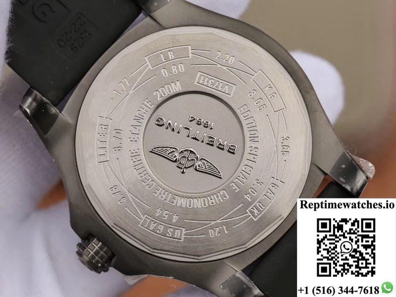 Breitling Avenger Blackbird 44Mm V17311101B1W1 Gf Factory V4 Black Dial-Rep Time Watches