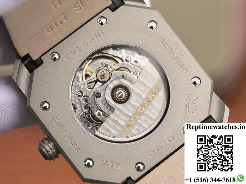Bvlgari Octo Finissimo Extra Thin Automatic 103035 Gray Dial-Rep Time Watches