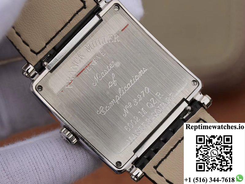 Franck Muller Master Square 12263 Gf Factory White Dial-Rep Time Watches