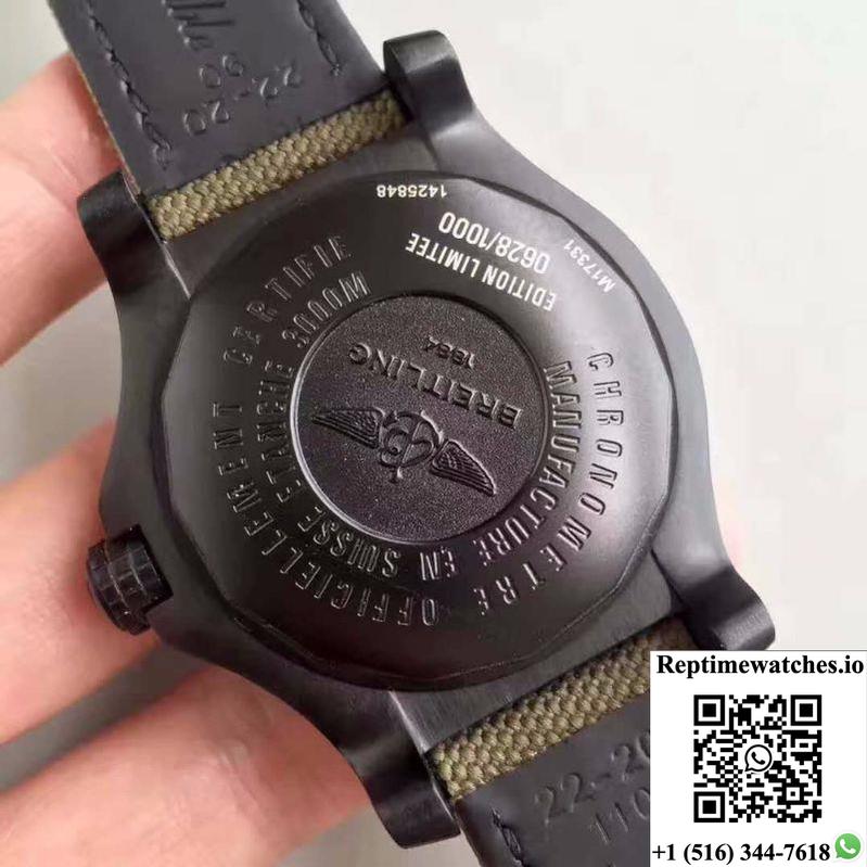 Breitling Avenger Ii Seawolf Boelcke M173316Y/Be72 Gf Factory Black Dial-Rep Time Watches