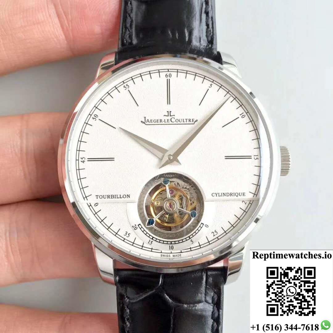 Jaeger-Lecoultre Master 5086420 Tourbillon White Dial R8 Factory-Rep Time Watches