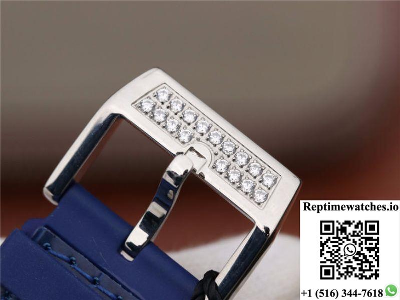 Franck Muller Vanguard V45.Sc.Dt.Ac.Bl Blue Dial-Rep Time Watches