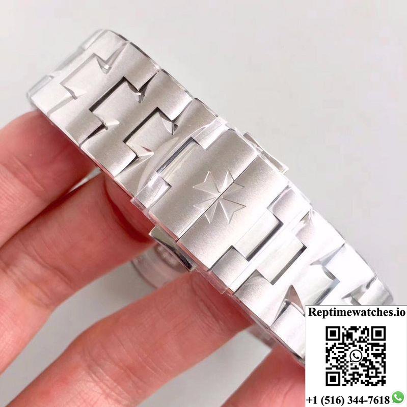 Vacheron Constantin Overseas 47040 Stainless Steel Bracelet Jj Factory White Dial-Rep Time Watches
