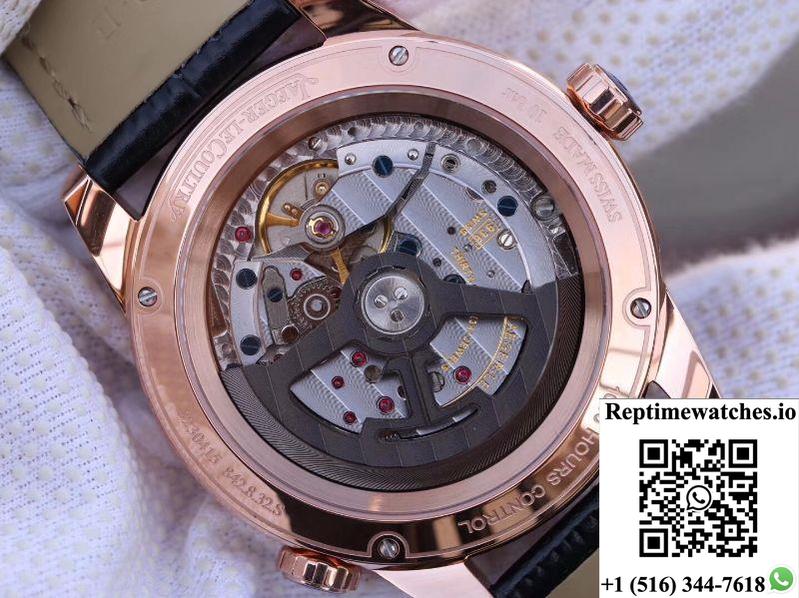 Jaeger-Lecoultre Polaris Geographic Rose Gold 904847J 42Mm Twa Factory Black Dial-Rep Time Watches