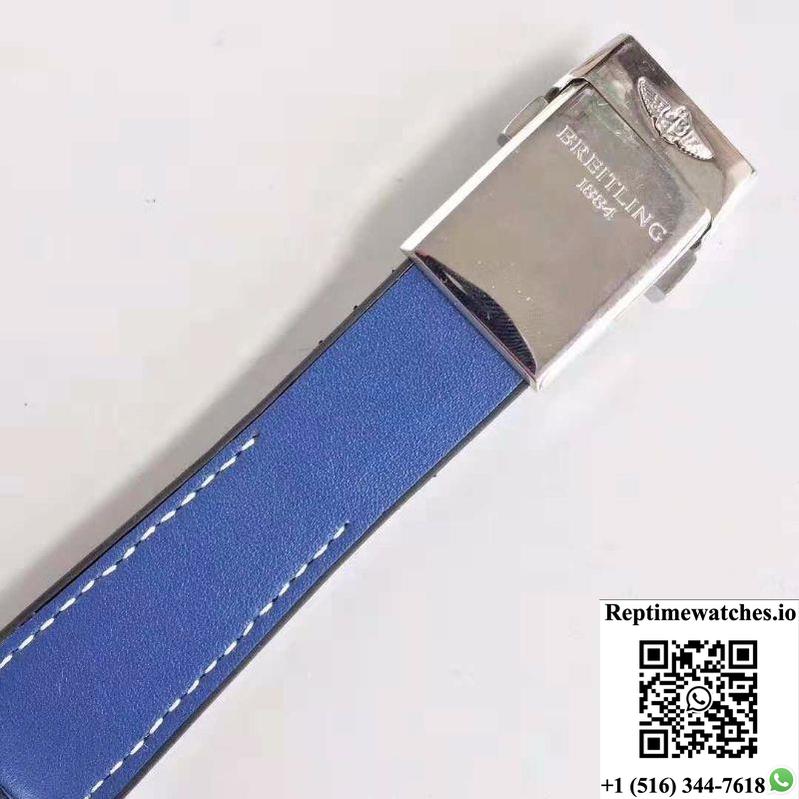 Breitling Superocean Heritage Ii Chronograph 44 Ab0162161C1A1 Gf Factory Blue Dial-Rep Time Watches