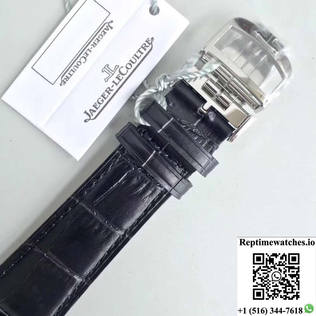 Jaeger-Lecoultre Master Ultra Thin Moon 1368470 Zf Factory Black Dial-Rep Time Watches