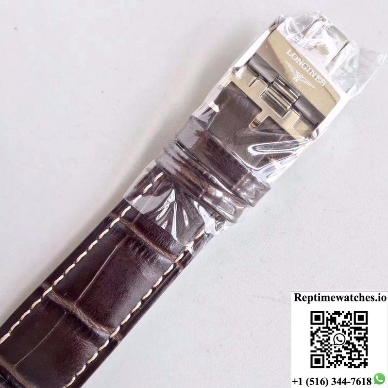 Longines Master Day-Date L2.755.4.78.3 Jf Factory Silver Dial-Rep Time Watches