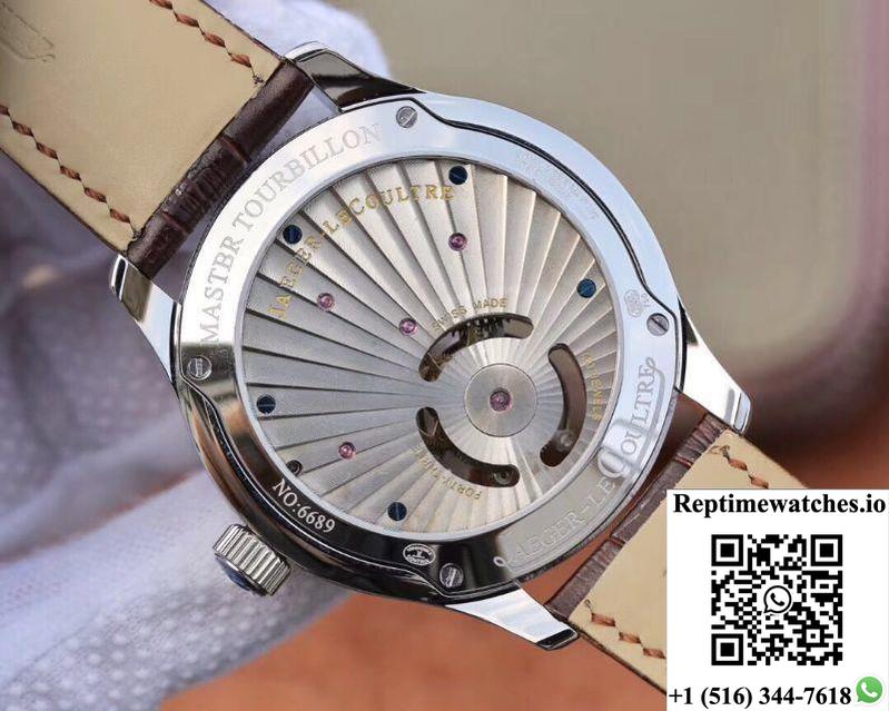 Jaeger-Lecoultre Master Complication Functions Tourbillon White Gold Diamonds Dial-Rep Time Watches