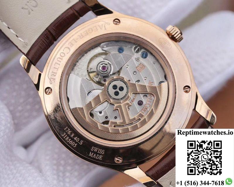 Jaeger Lecoultre Master Control Date Q1542520 Zf Factory 18K Rose Gold White Dial-Rep Time Watches