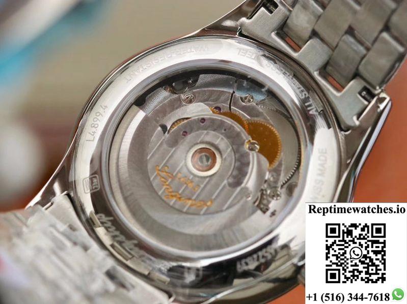 Longines Flagship Double Calendar L4.899.4.12.6 Gk Factory Black Dial-Rep Time Watches