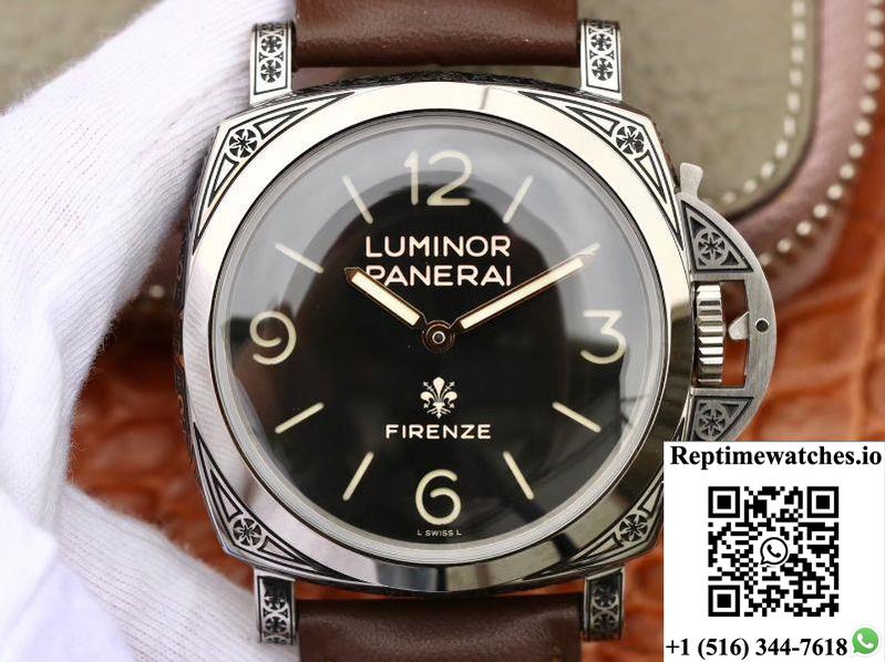 Panerai Luminor Firenze 1950 3 Days Pam00972 Black Dial-Rep Time Watches