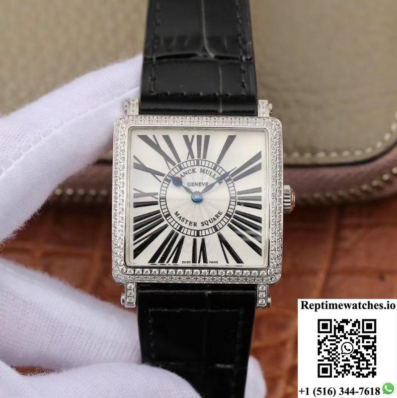 Franck Muller Master Square 12263 Gf Factory White Dial-Rep Time Watches