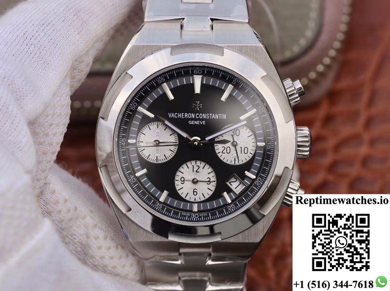 Vacheron Constantin Overseas 5500V/110A-B481 8F Factory Black Dial-Rep Time Watches