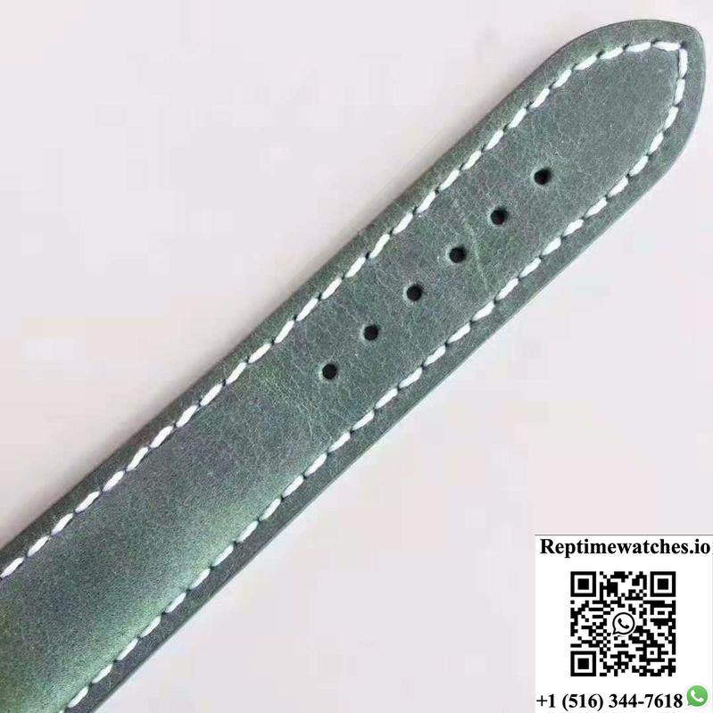 Breitling Avenger Ii Seawolf A1733110/Bc30/435X/A20Basa.1 Green Leather Strap Gf Factory Black Dial-Rep Time Watches