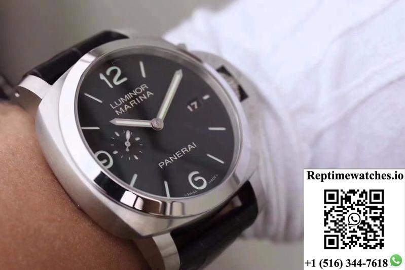 Panerai Luminor Marina 1950 Pam312 Vs Factory V2 Black Dial-Rep Time Watches