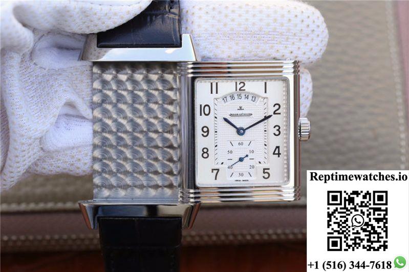 Jaeger-Lecoultre Grande Reverso Q3738420 Silver Dial-Rep Time Watches
