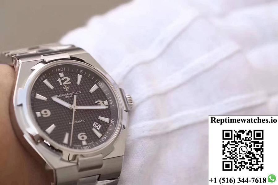 Vacheron Constantin Overseas 47040 Jj Factory Black Dial-Rep Time Watches