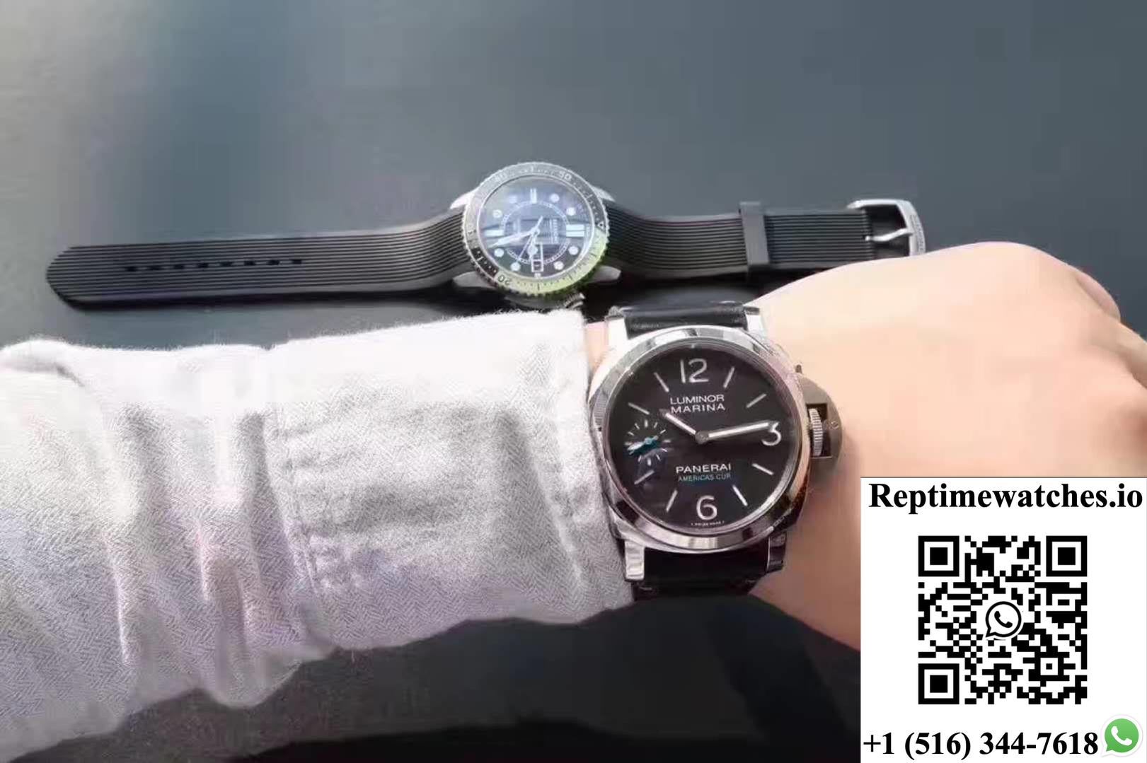 Panerai Luminor Marina 1950 Pam727 Zf Factory Black Dial-Rep Time Watches
