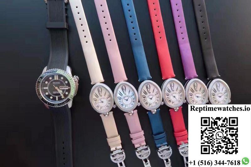 Breguet Ladies Reine De Naples 8918Bb/58/864/D00D White Dial-Rep Time Watches