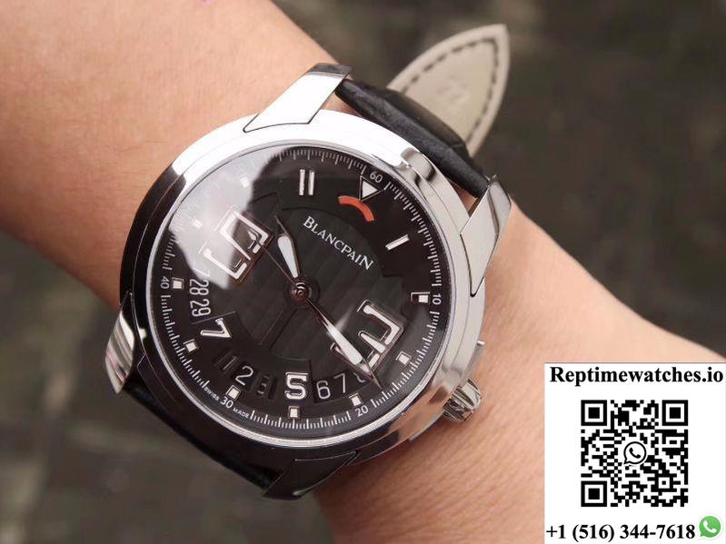 Blancpain L-Evolution 8805-1134-53B Black Dial-Rep Time Watches