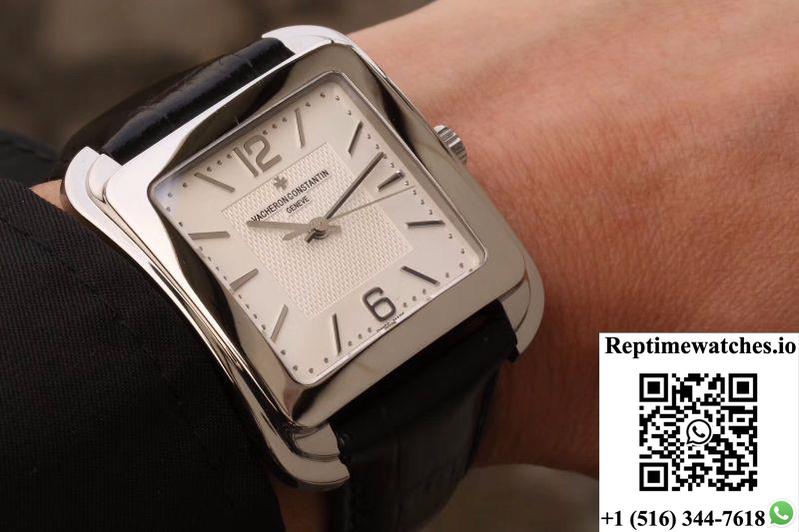 Vacheron Constantin Historiques Toledo 1951 86300 Gs Factory White Dial-Rep Time Watches