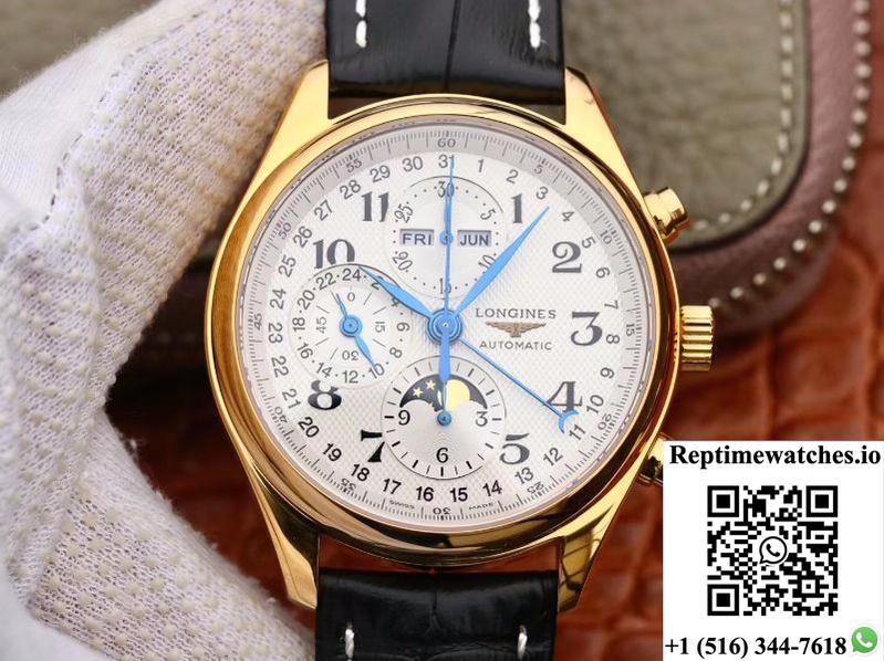 Longines Conquest Classic 18K Yellow Gold L27735787 Gs Factory White Dial-Rep Time Watches