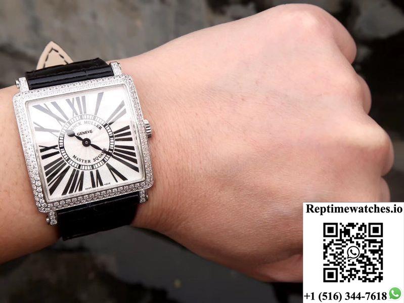 Franck Muller Master Square 12263 Gf Factory White Dial-Rep Time Watches