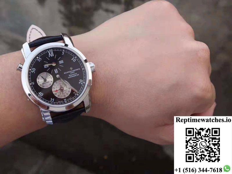 Vacheron Constantin Malte 42005/001G Tw Factory Black Dial-Rep Time Watches