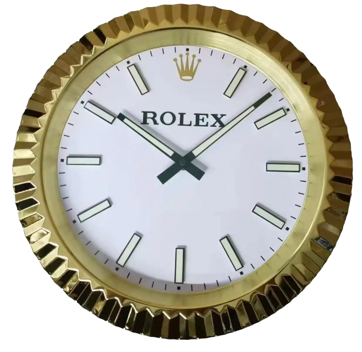 ROLEX WALL CLOCK – GOLD OYSTER DATEJUST – RL213 – DELUXE METAL WALL CLOCK