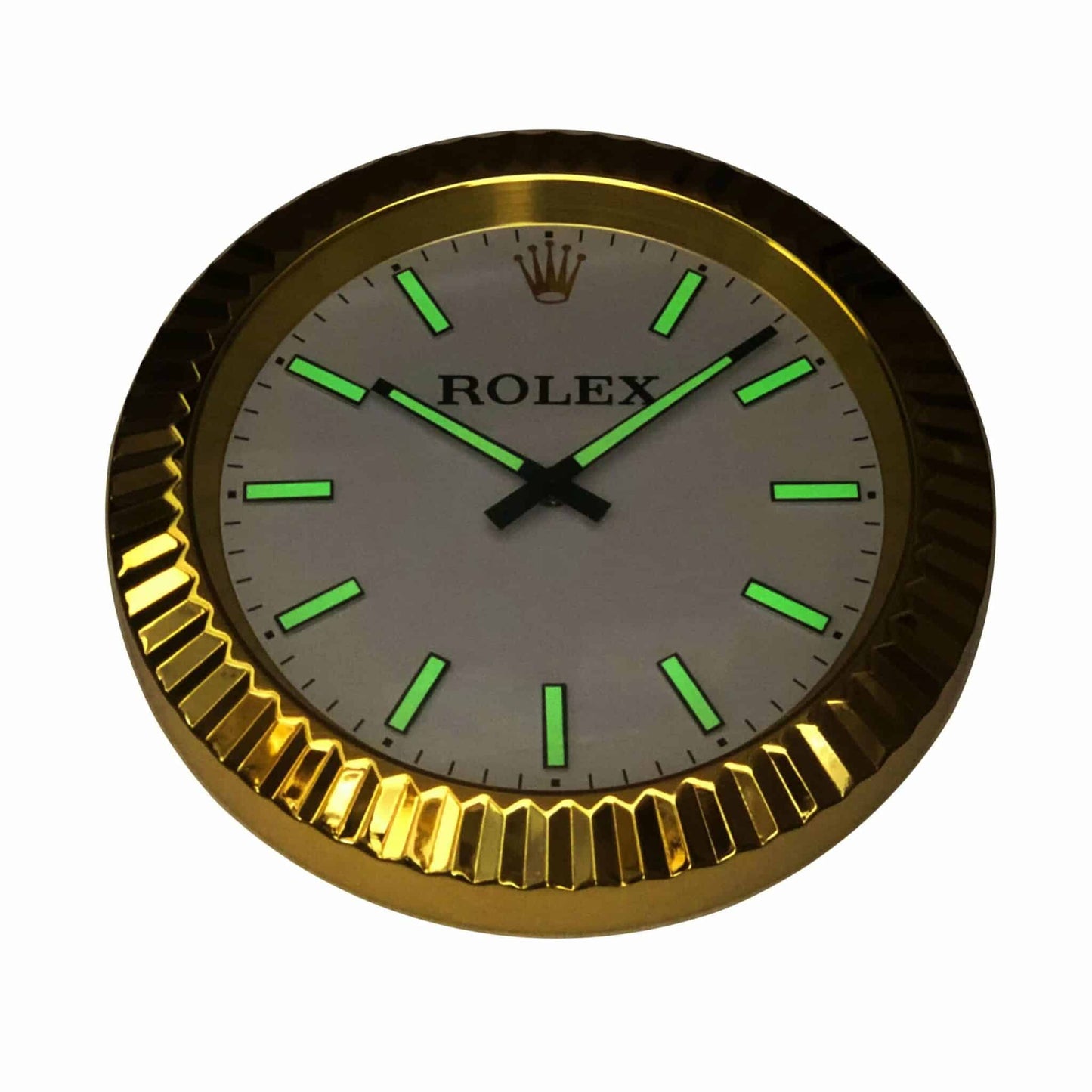 ROLEX WALL CLOCK – GOLD OYSTER DATEJUST – RL213 – DELUXE METAL WALL CLOCK
