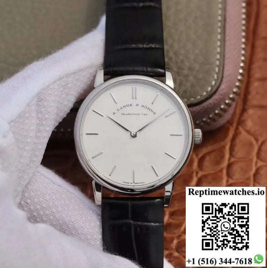 A. Lange & Sohne Saxonia Thin White Gold 201.027 Sv Factory Product Photo 1