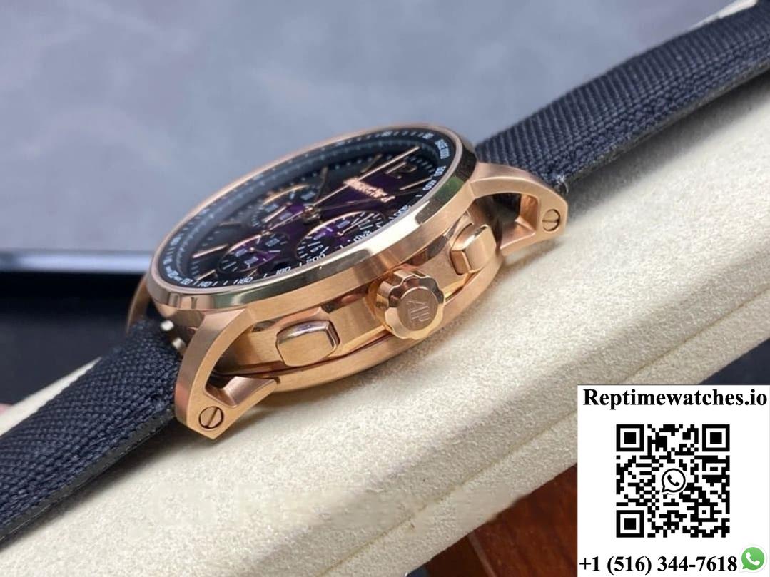 Audemars Piguet CODE 11.59 26393OR.OO.A002KB.02 OMF factory textured rubber strap