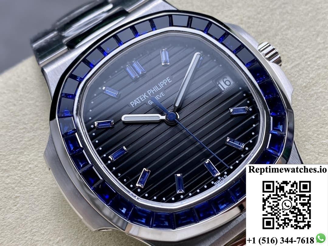 Patek Philippe Nautilus 7118-1300B GR Factory Stainless Steel Strap