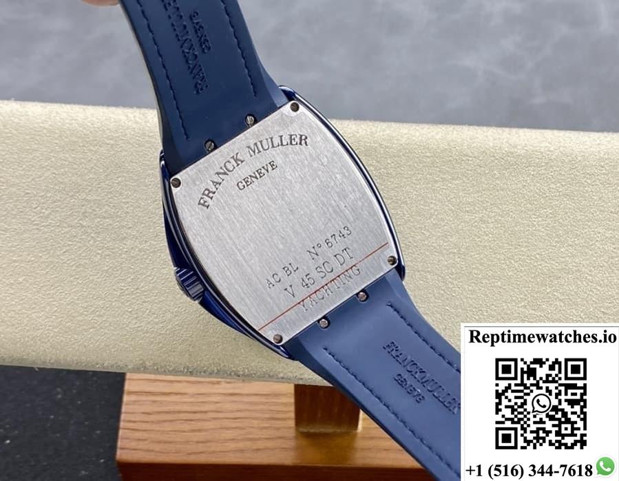 Franck Muller Men’S Collection V45 Sc Dt Yachting Og Abf Factory Date Display-Rep Time Watches