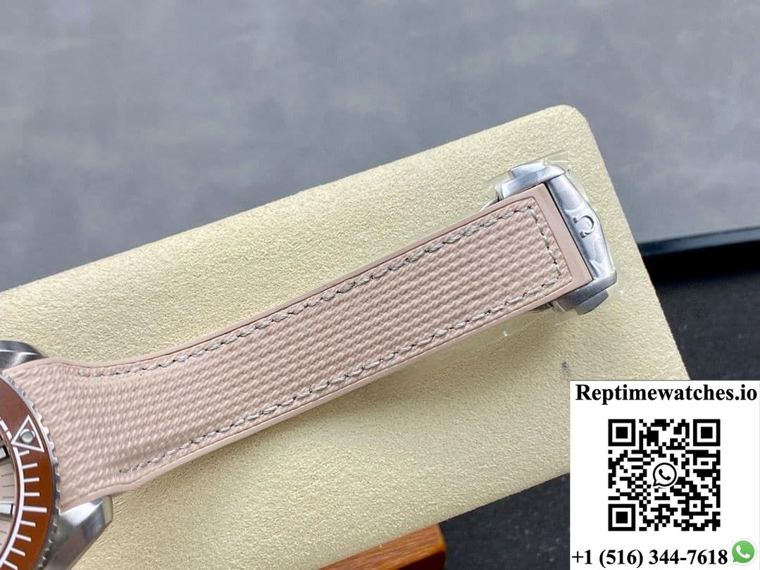 Omega Seamaster 215.32.44.21.09.001 VS Factory Rubber strap