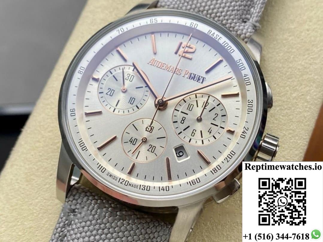 Audemars Piguet CODE 11.59 26393CR.OO.A008KB.01 OMF factory stainless steel crown