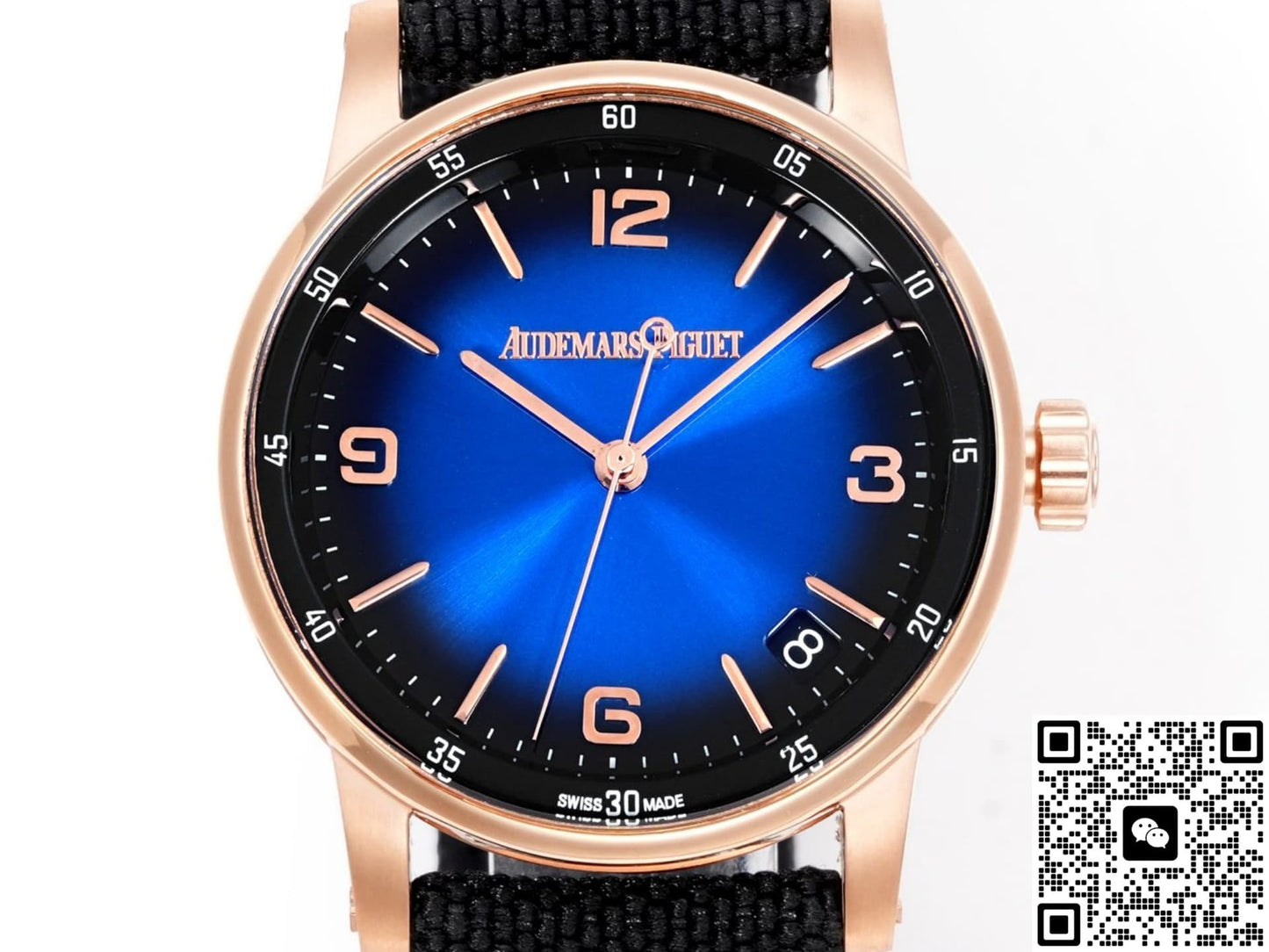 Audemars Piguet CODE 11.59 15210OR.OO.A002KB.03 APK Factory Rose Gold Bezel