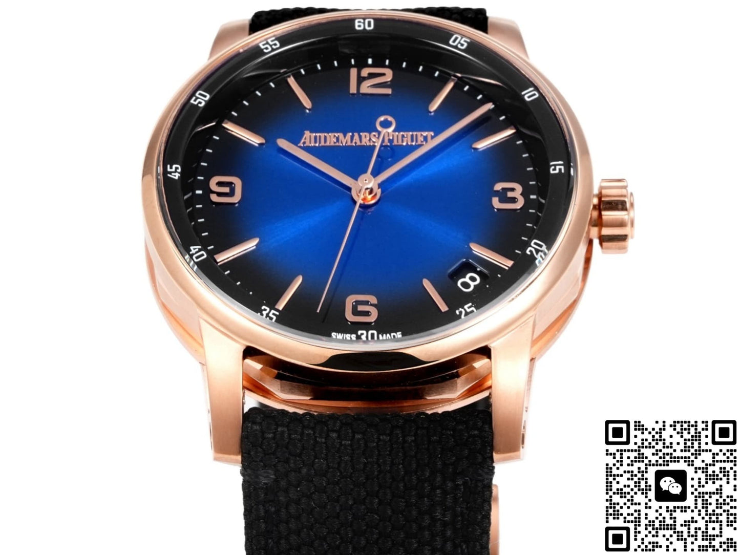 Audemars Piguet CODE 11.59 15210OR.OO.A002KB.03 APK Factory Rose Gold Bezel