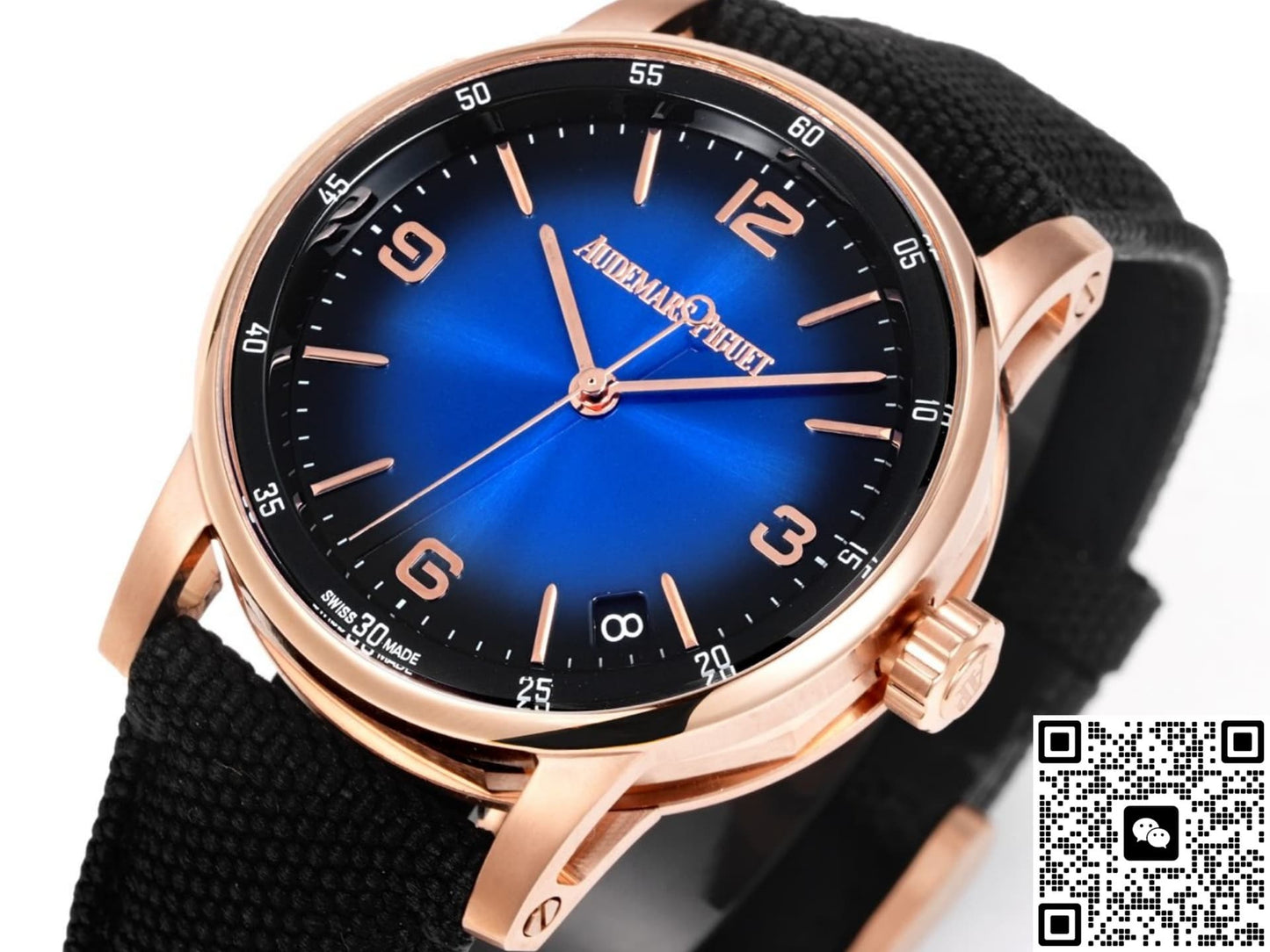 Audemars Piguet CODE 11.59 15210OR.OO.A002KB.03 APK Factory Rose Gold Bezel