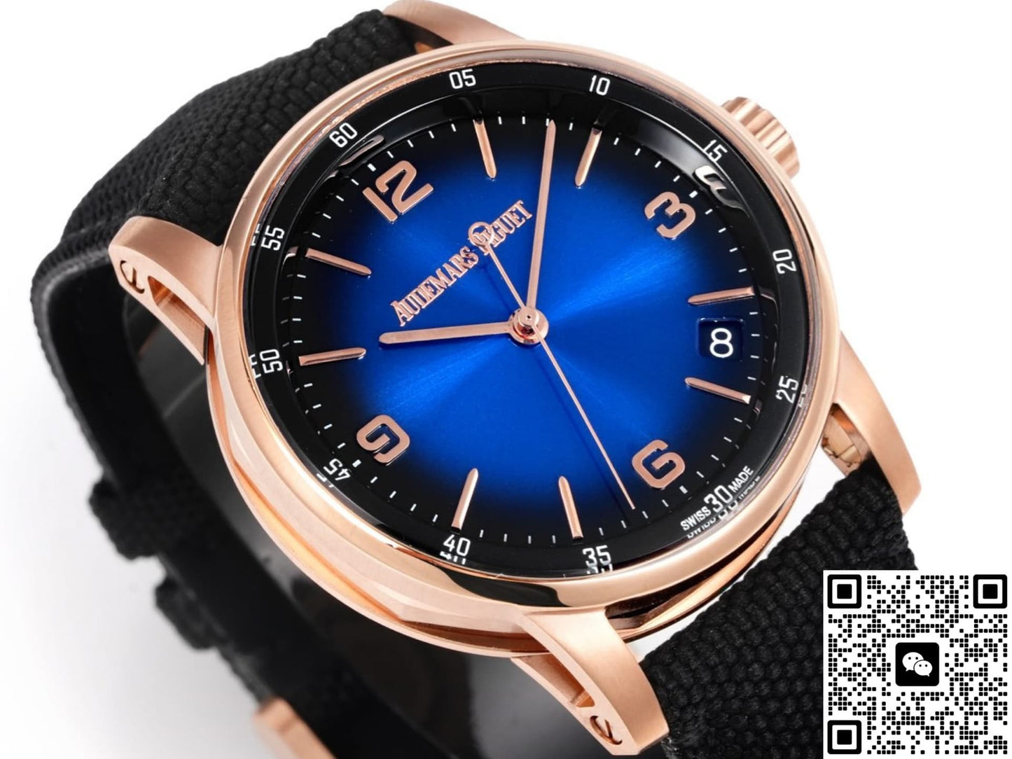 Audemars Piguet CODE 11.59 15210OR.OO.A002KB.03 APK Factory Rose Gold Bezel