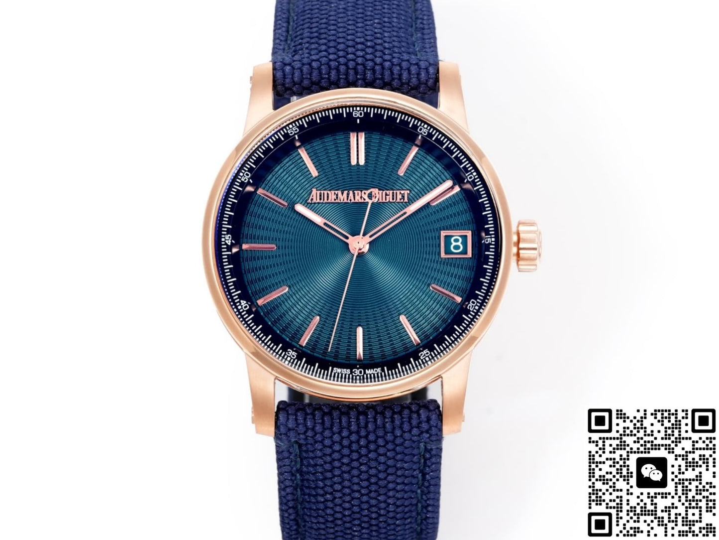 Audemars Piguet CODE 11.59 15210OR.OO.A348KB.01 APK Factory Rose Gold Crown