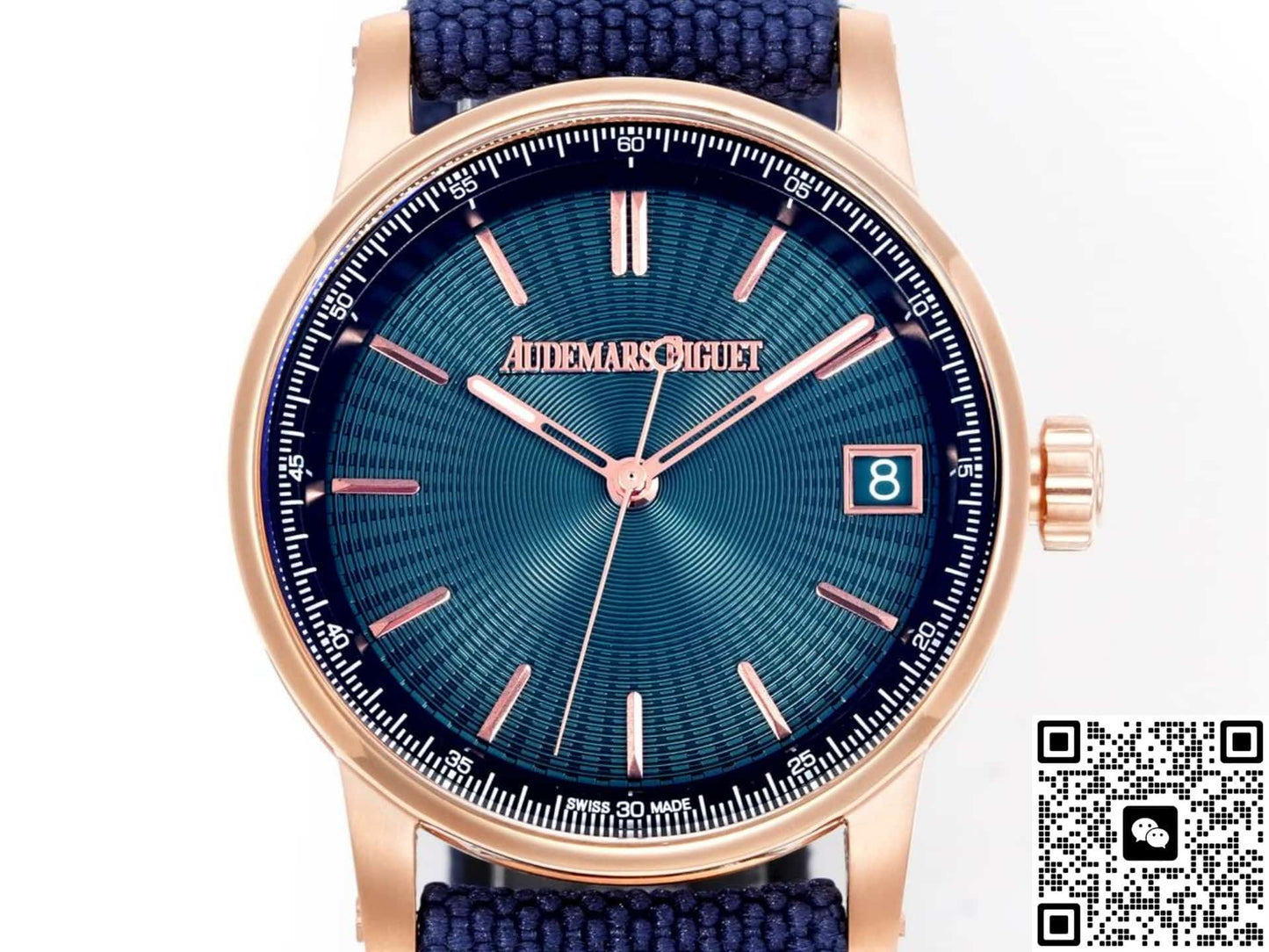 Audemars Piguet CODE 11.59 15210OR.OO.A348KB.01 APK Factory Rose Gold Crown