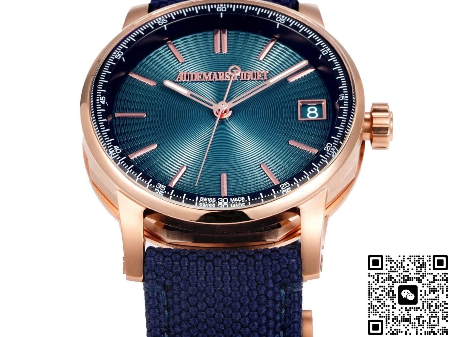 Audemars Piguet CODE 11.59 15210OR.OO.A348KB.01 APK Factory Rose Gold Crown