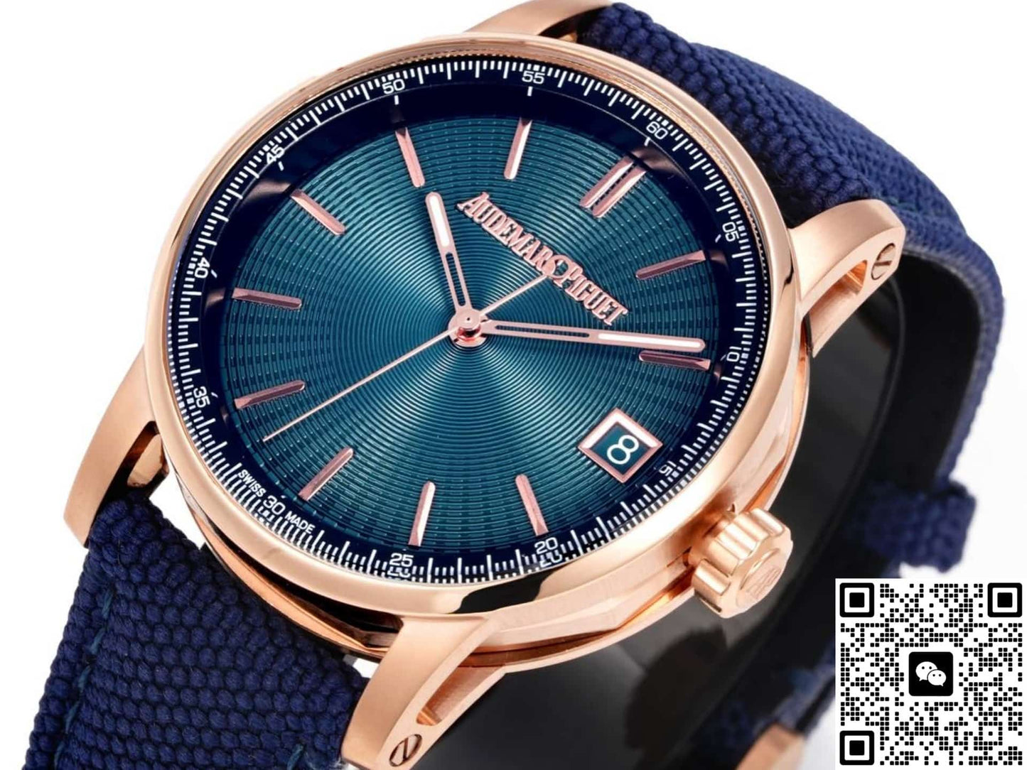 Audemars Piguet CODE 11.59 15210OR.OO.A348KB.01 APK Factory Rose Gold Crown