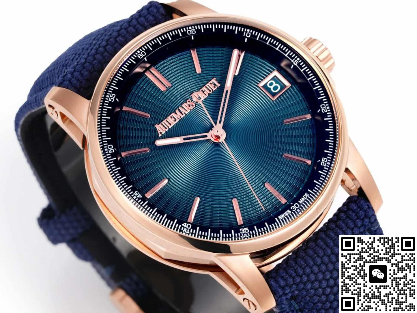 Audemars Piguet CODE 11.59 15210OR.OO.A348KB.01 APK Factory Rose Gold Crown