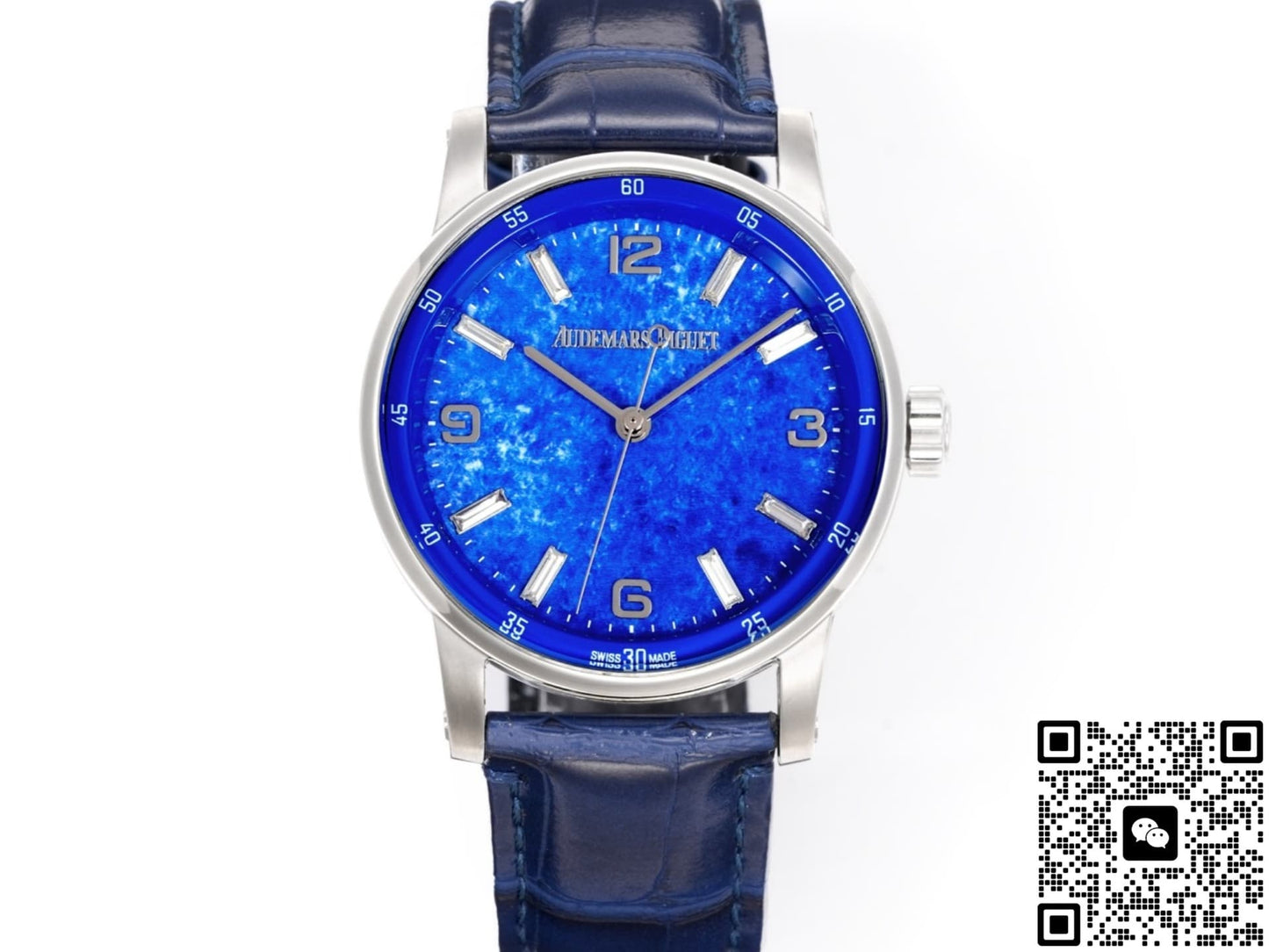 Audemars Piguet CODE 11.59 15210BC.OO.A021CR.01 APK Factory Alligator Leather Strap