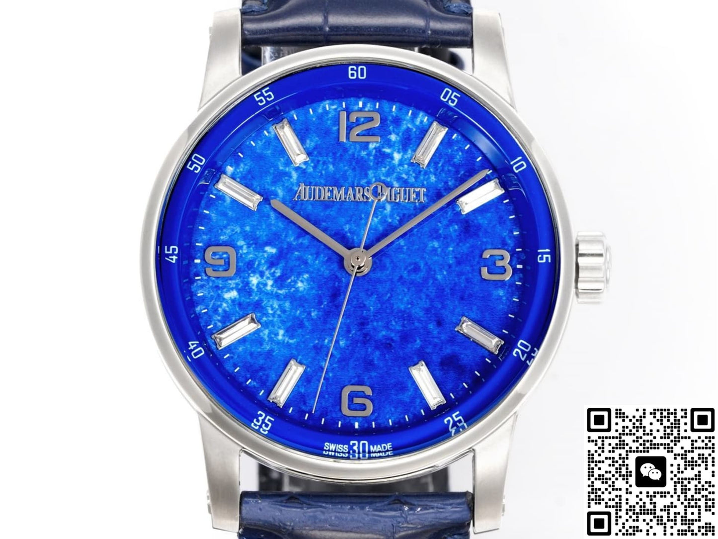 Audemars Piguet CODE 11.59 15210BC.OO.A021CR.01 APK Factory Alligator Leather Strap