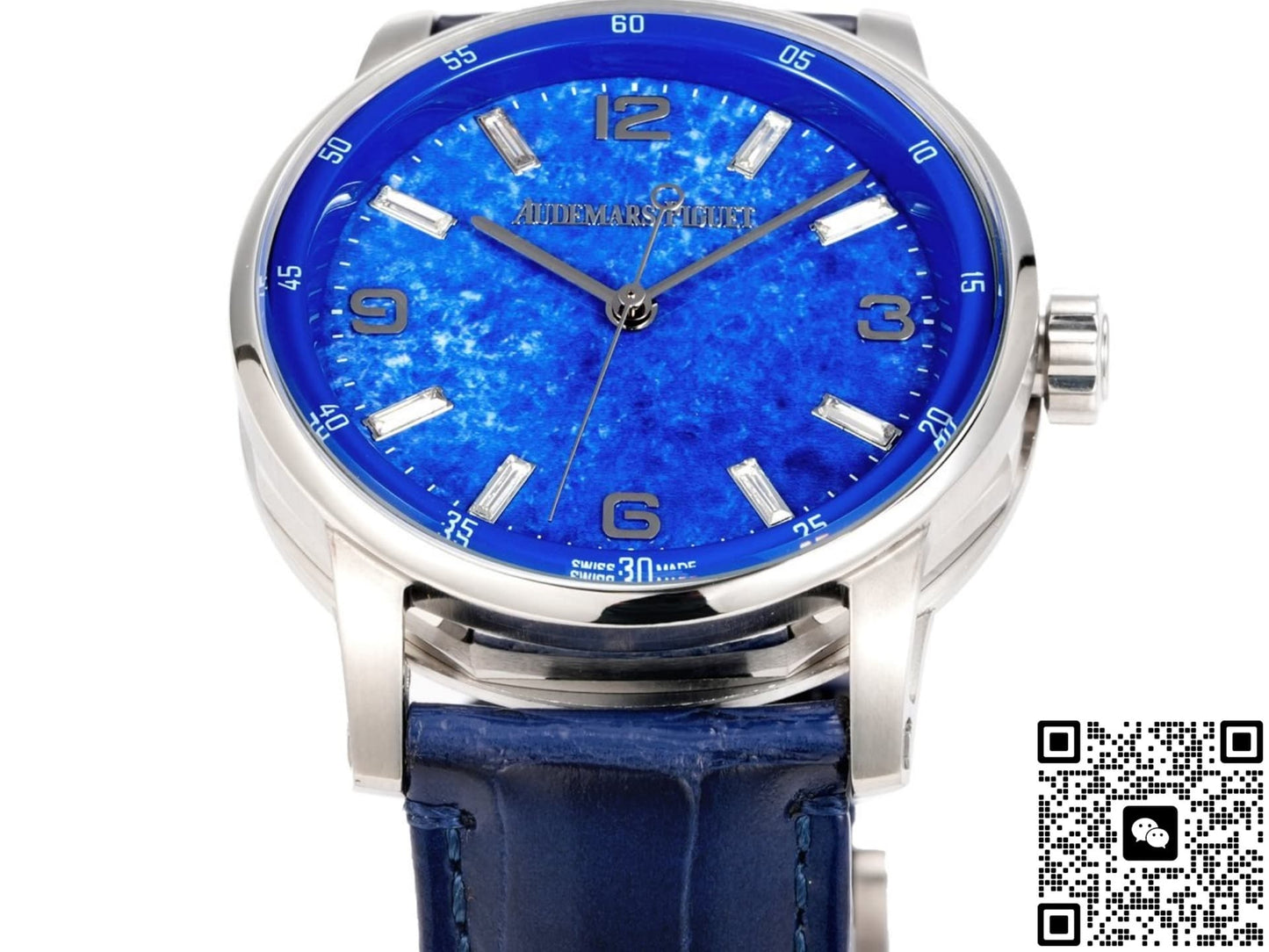 Audemars Piguet CODE 11.59 15210BC.OO.A021CR.01 APK Factory Alligator Leather Strap