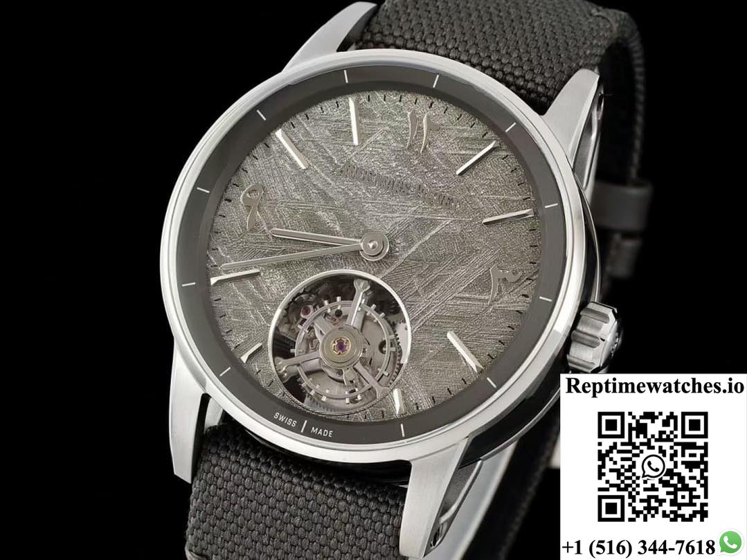 Ap Code11.59 26396Qt.Oo.D009Kb.01 App Factory Stainless Steel Bezel-Rep Time Watches